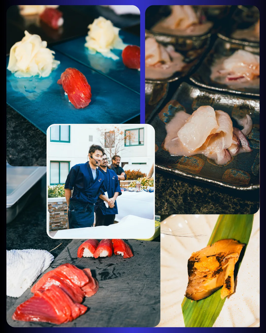 Omakase at Saltwater.
